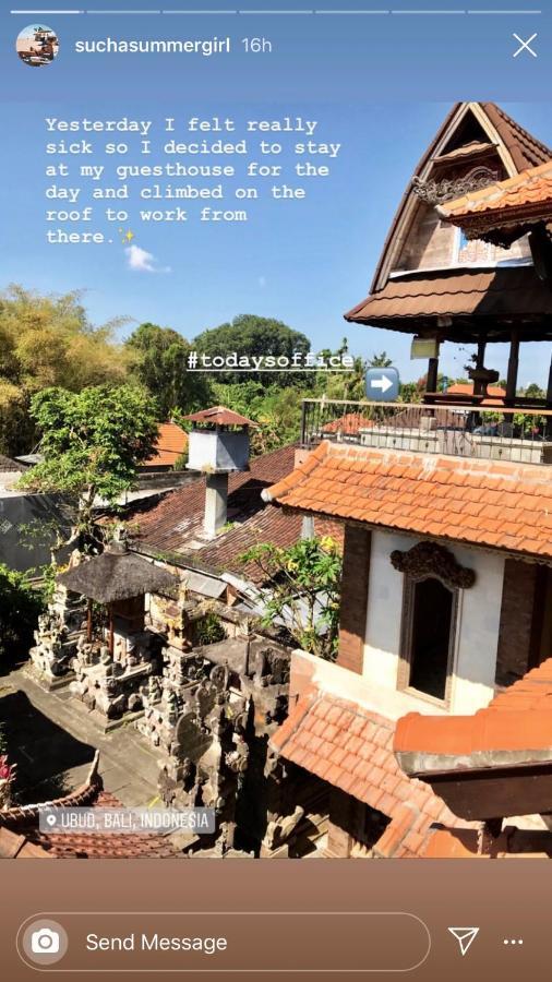 Kampung Sari Homestay Убуд Экстерьер фото